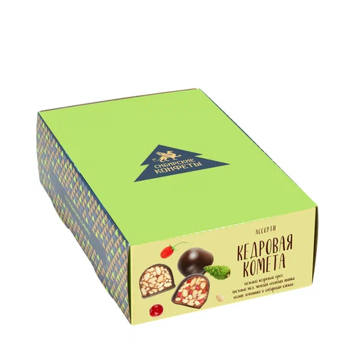  Кедровая комета Ассорти (9429) (классика, клюква, шишка, земляника), 540г   в Березниках