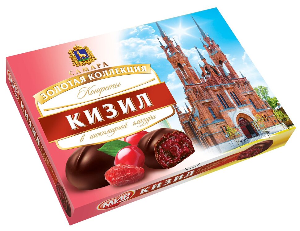  КФ МИР Кизил в шоколадной глазури 160г в Березниках